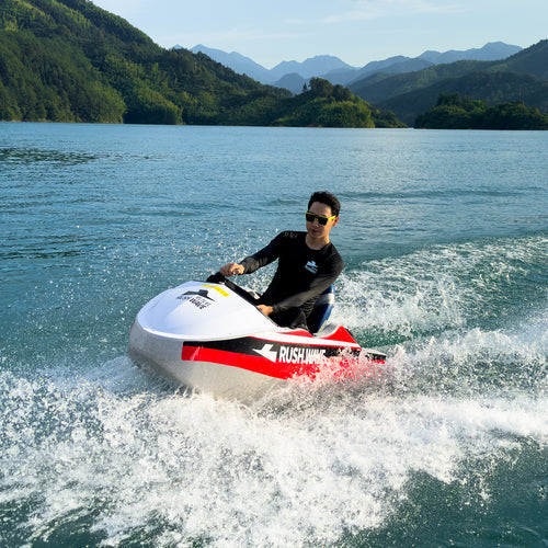 RUSH WAVE | Electric Go Kart Boat | 15KW Mini Jet Boat | KT-0602