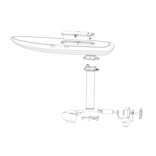 RUSH WAVE | Electric Hydrofoil Surfboard | Efoil | SY-0701